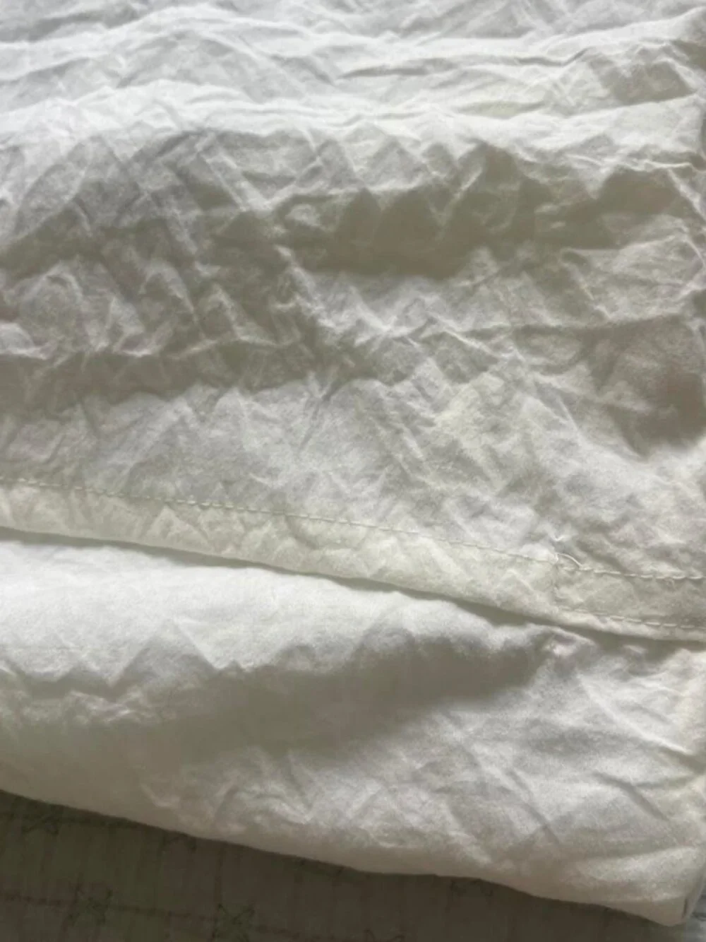4-Piece White Pintuck Bedding & Pillow Set